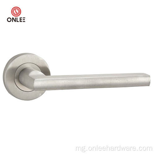 SS201 Door Lever Tandindle amin'ny rosette